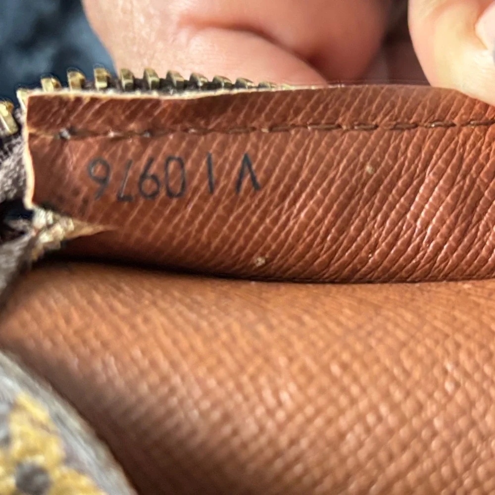 Louis Vuitton Brown and Tan Monogram Tote